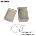 Plastic waterproof box closed by metal screws outdoor enclosure waterproof cable junction boxes network plastic enclosure